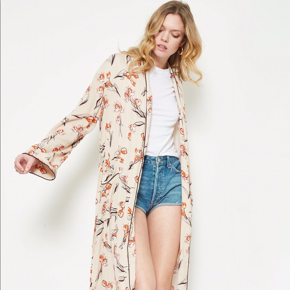 Floral kimono